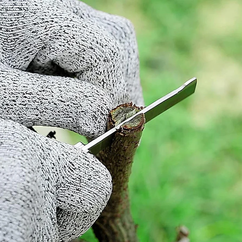 Folding Grafting Knife Grafting Knife Double Blades For Pruning Budding Plants Floral Fruit Tree
