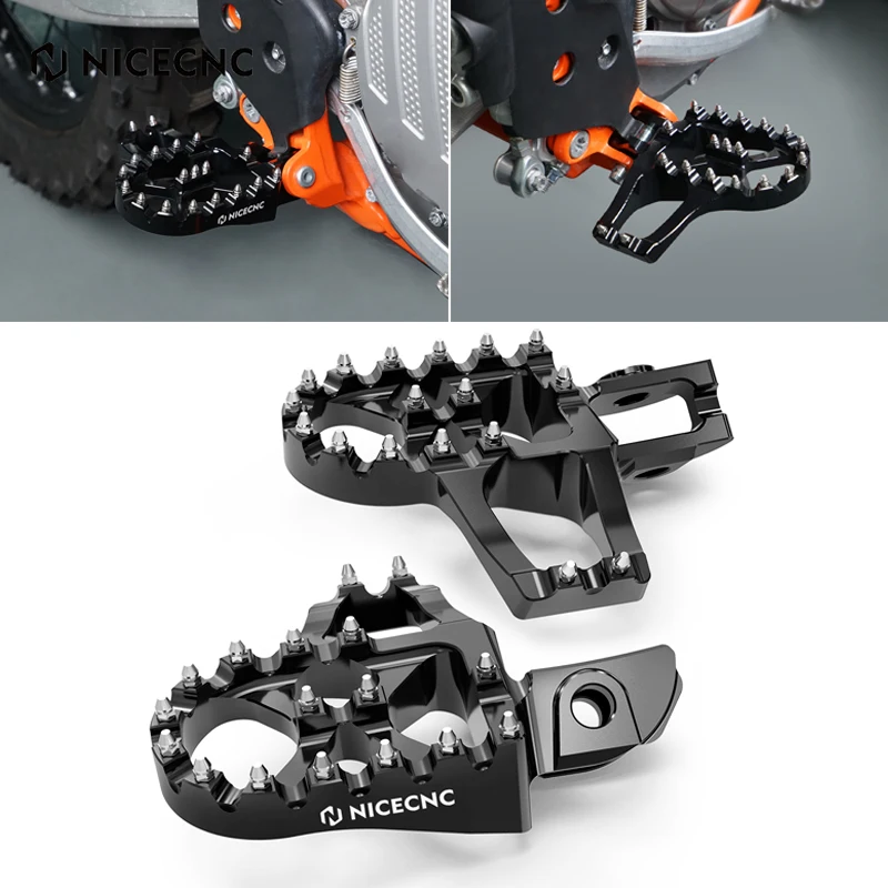 NICECNCAirEXTFootPegsExtenderFootpegsFootrestsPedalsForBeta