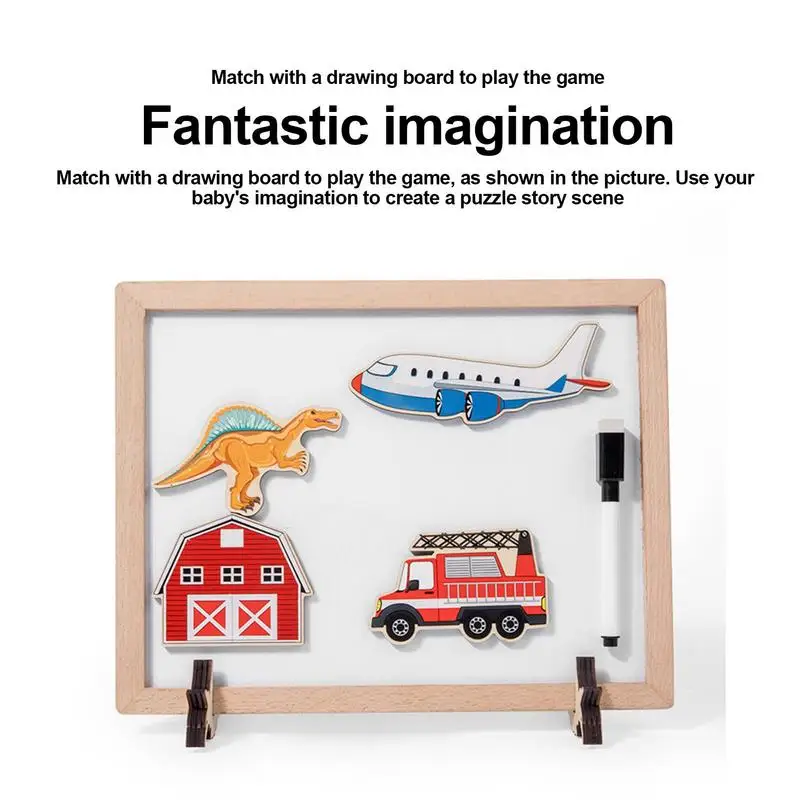 Рисунок 3 - Деревянный магнитный пазл