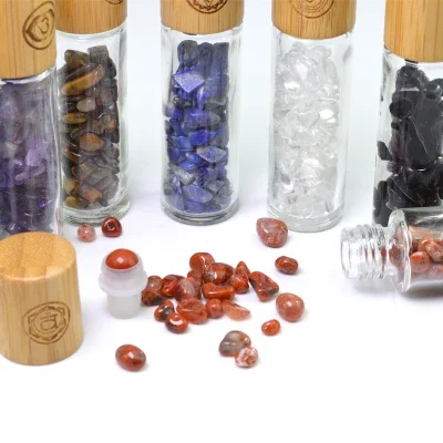 Clear eye Roll On Roller Bottle Essential Oils Refillable Perfume Bottle Deodorant Container for doterra essential oil bottle - Image 3