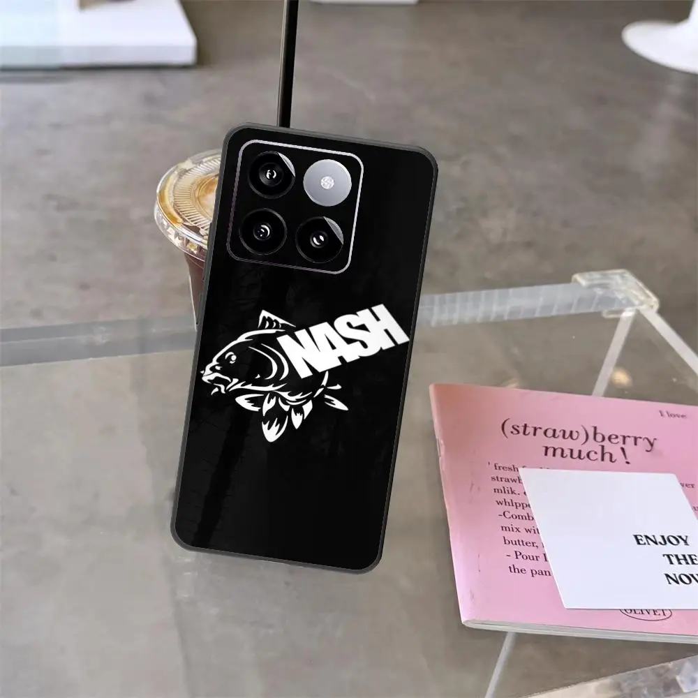 Nash Fashing Black Silicone Logo Phone Case