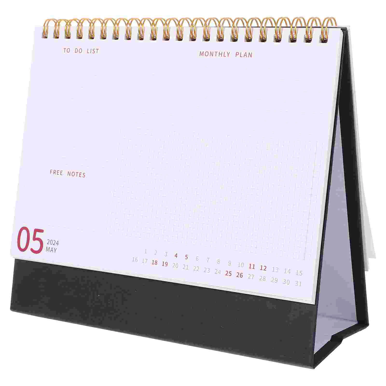 Table Calendar Daily Planner Monthly Calendar Decorative Schedule Planning Desk Calendars Home Office Supplies Decorations