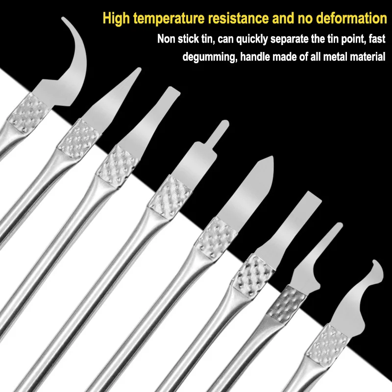 17/8/5 In 1 Phone Repair Tools Set Disassembly Blades Metal Remover Hand Tool for Repairing Computer BGA CPU IC Chip Repair Tool
