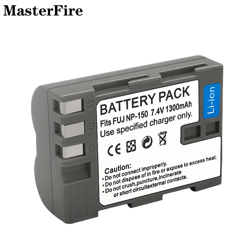 2-10 Pz Np-150 Np150 Fnp-150 7.4V 1300Mah Batteria Di Ricambio Agli Ioni Di Litio Per Fujifilm Fuji Finepix S5 Pro S8 Pro Is Pro Slr Cell