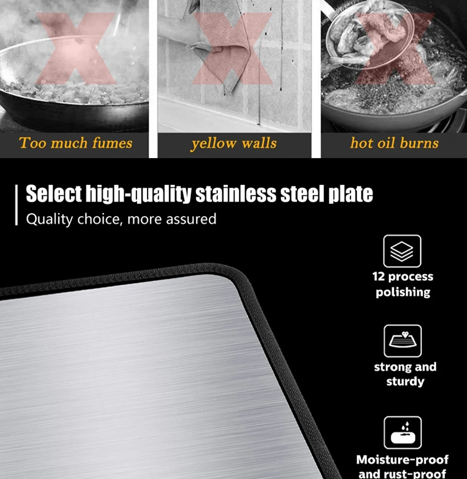 Description Picture 6 of itemKitchen Oil Splatter Guard,Splatter Shield Guard Kitchen Cooking Frying Oil Splash Screen Cover Gas Stove Oil Splash Guard