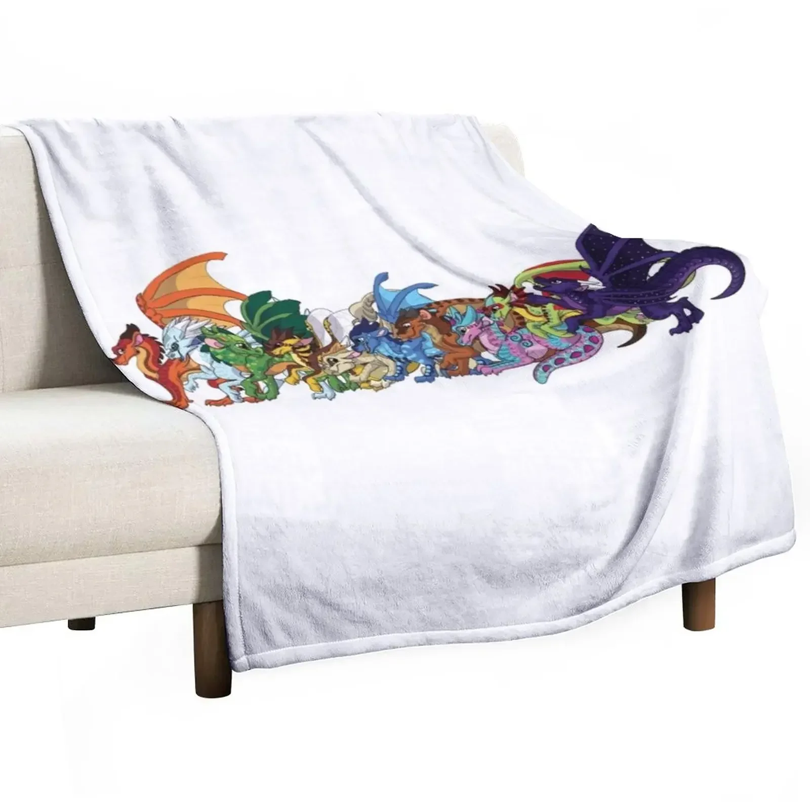 

Wings of Fire Dragonets Throw Blanket Decorative Throw Thermal Blankets