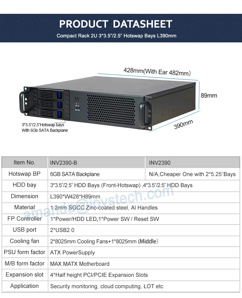 L390, Alimentação ATX, Mirco ATX, HDD de