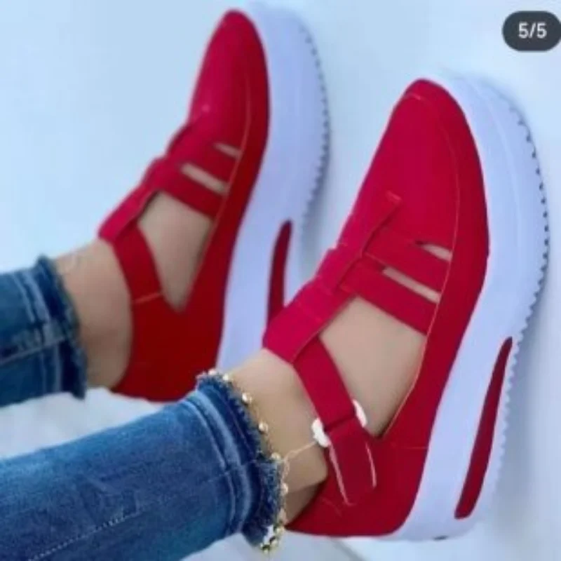 Summer Wedges Shoes For Women Open Toe Beach Female Sandals Multicolor Slingback Sandals Platform Ladies Plus Size women wedge sandals women slingback sandals