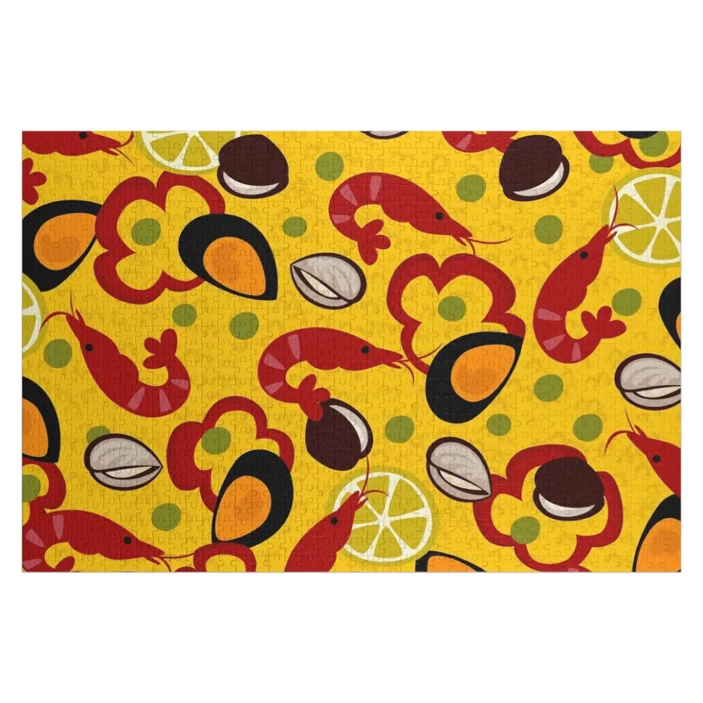

Paella Jigsaw Puzzle Personalized Name Personalized Baby Toy Iq Puzzle