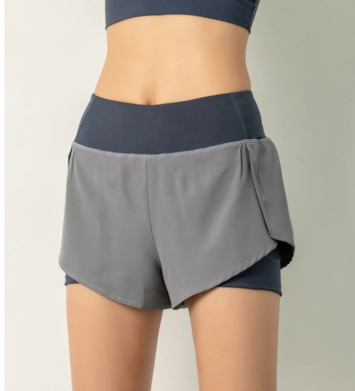 Women's New Fitness Sports Shorts Summer Hot Pants Anti-slip Casual Quick Dry Running Yoga Exercise Breathable Short Pants Women