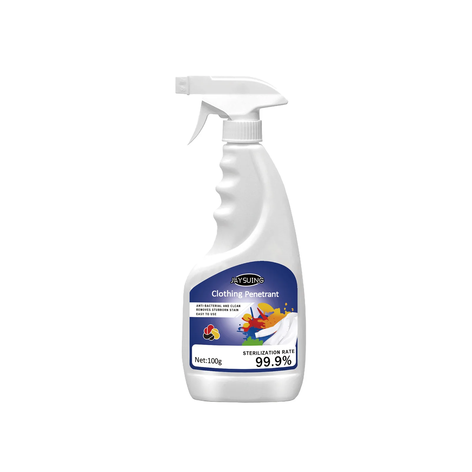 Clothes Stain Remover Strong Oil Stain Yellow Removal Dust Bleached Decontamination Multi-Effect Whiten Brighten Laundry Spray