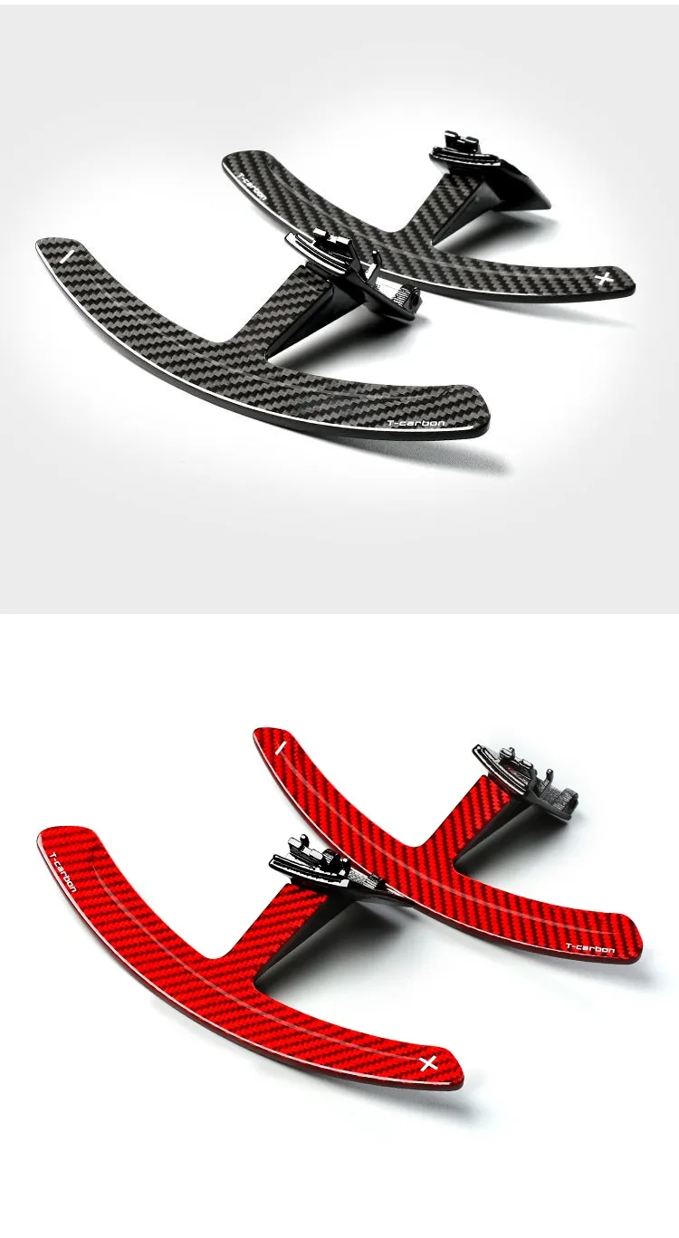 Replacement Paddle Shift For Porsche Carbon Fiber Steering Wheel Paddle Shifter T-carbon Shift Paddles