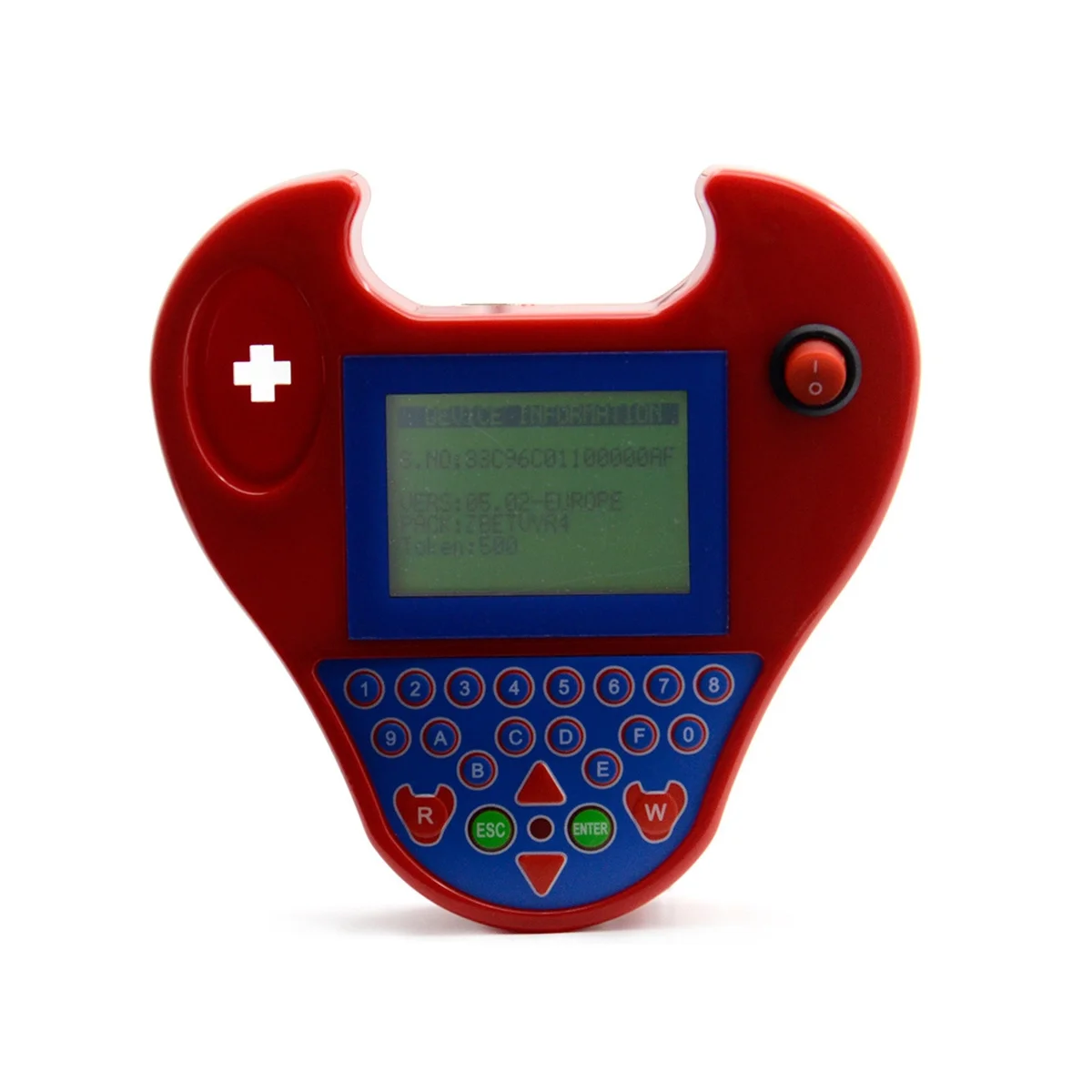 V508 Super Mini Zedbull Smart Zed-Bull Key Transponder Programmer Mini Zed Bull Key Programmer Red Us Plug