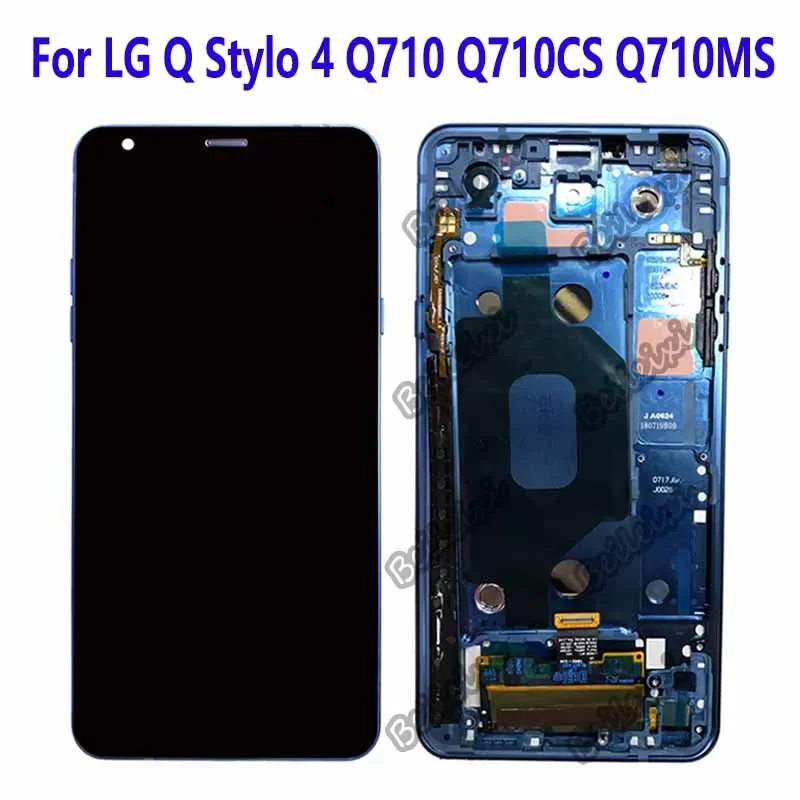 

For LG Q Stylo 4 Q710 Q710CS Q710MS Q710ULS Q710TS Q710AL LML713DL LCD Display Touch Screen Digitizer Assembly For LG Q Stylus
