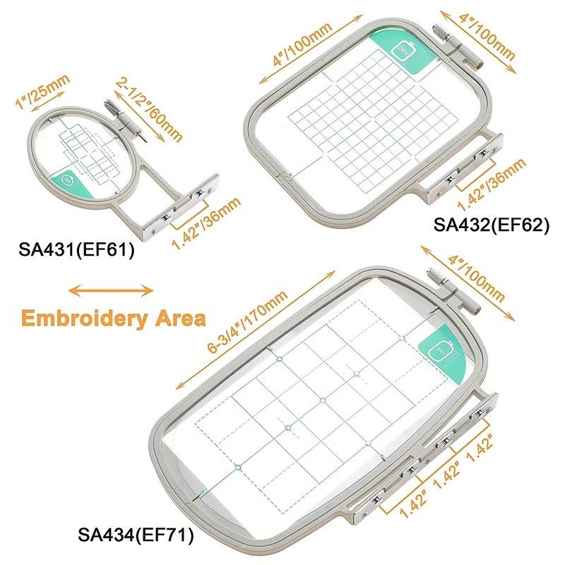 Universal Sewing and Embroidery Hoop for Enhanced Stitching Precision
