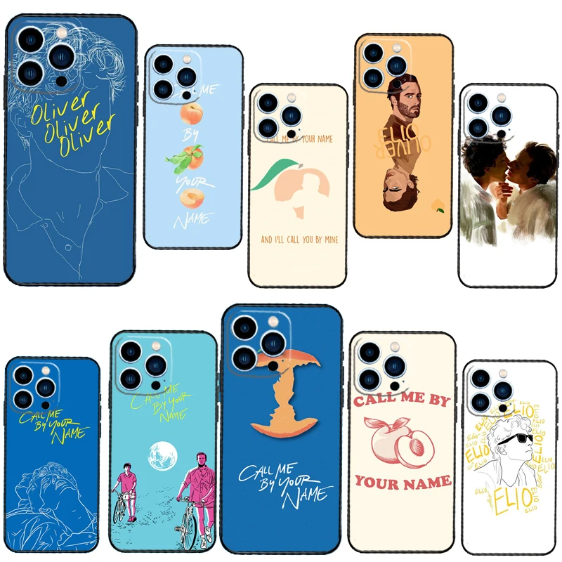 Oliver Elio Call Me By Your Name Case Coque For Iphone 11 12 Pro Max Mini X Xs Xr 7 8 Plus Cover For Iphone 13 Pro Max Case