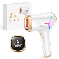 IPL Hair Removal Device 9 Energy Levels 999900 Flashes Painless Laser Hair Removal Device Men, Face Armpits Legs Body Treament 1