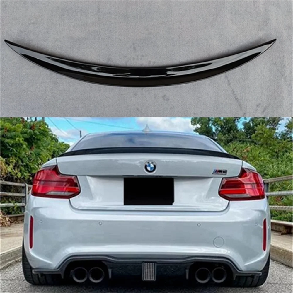 

Задний спойлер из углеродного волокна M2 F87 F22 F23 для багажника BMW 2 серии Ducktail Lip Wings 220i M235i 228i 2014 +