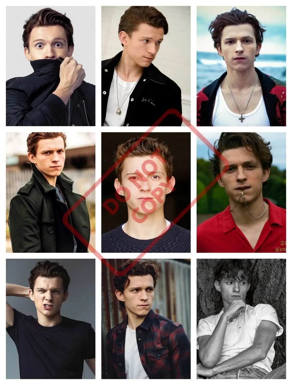 

Tom Holland Print Art Canvas Poster For Living Room Decor Home Wall Picture