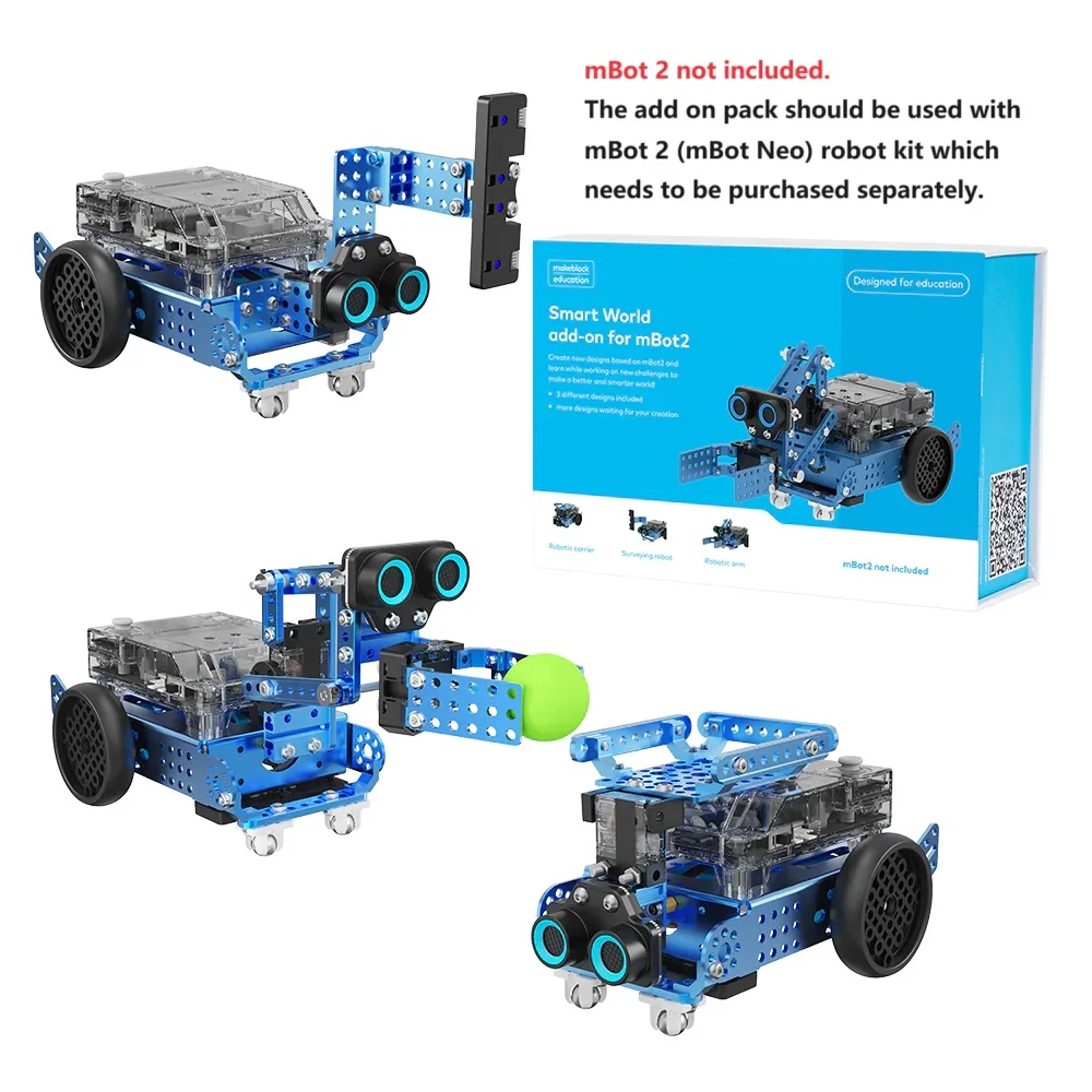 Makeblock-ak-ll-d-nya-eklenti-paketi-mBot-Neo-mBot2-mekanik-aksesuar ...