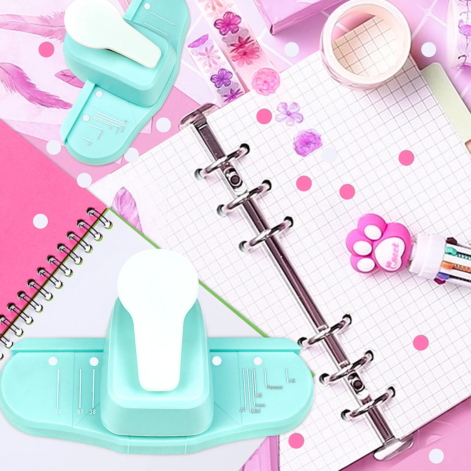 Mushroom Discbound Hole Punch Planner Hole Punch Easy To Use 11 - View #10