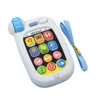 Arabic Learning Machine Kid Phone Music Machine Piano Toy,Arabic Soothing Phone Smartphone Musical Phone Toy for Early Education 2