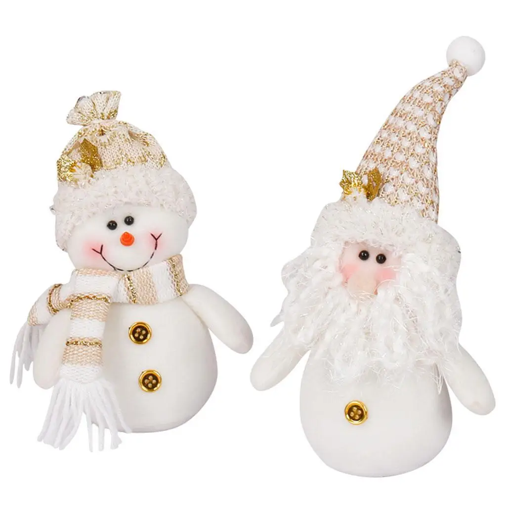 

Christmas Gnomes Ornaments Figurine Statue Plush Santa Elf Collectible Dwarf