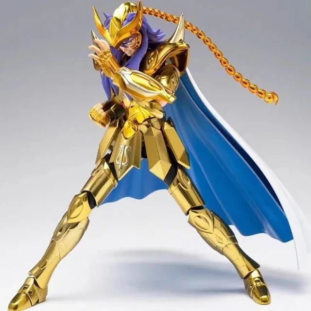 In Stock Metal Club/MC Saint Seiya Myth Cloth EX Scorpio Milo Gold Knights  of The Zodiac Action Figure - AliExpress