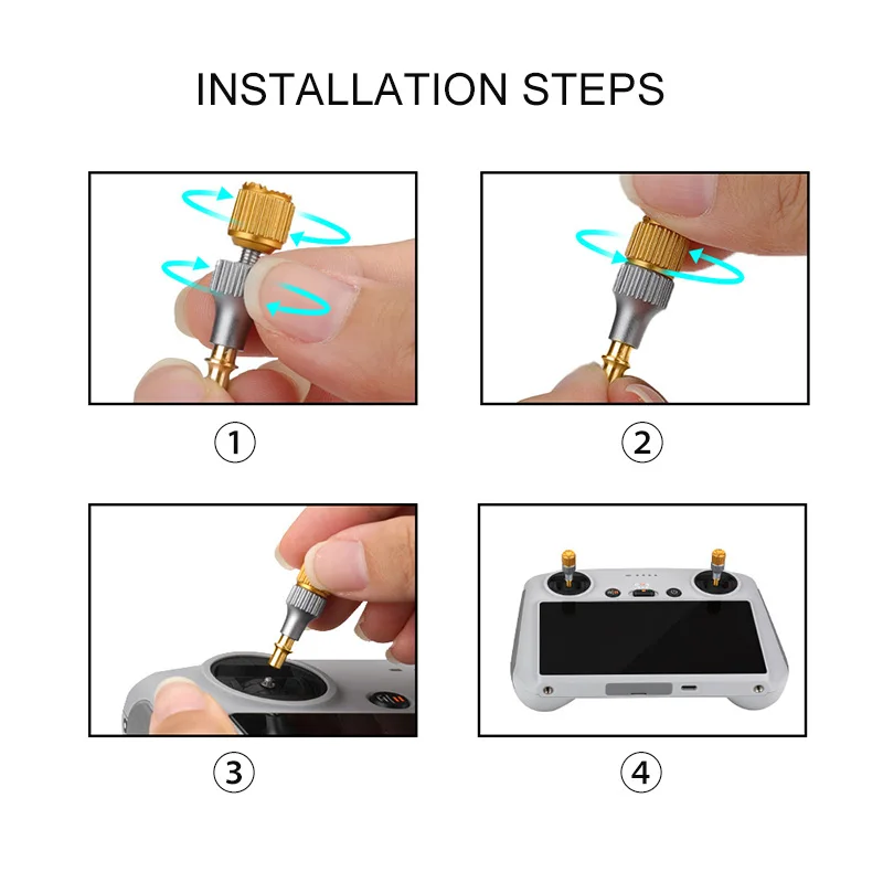 RCSTQ RC Joystick Sticks For  Avata 2 for  FPV Remote Controller Sticks for  Min