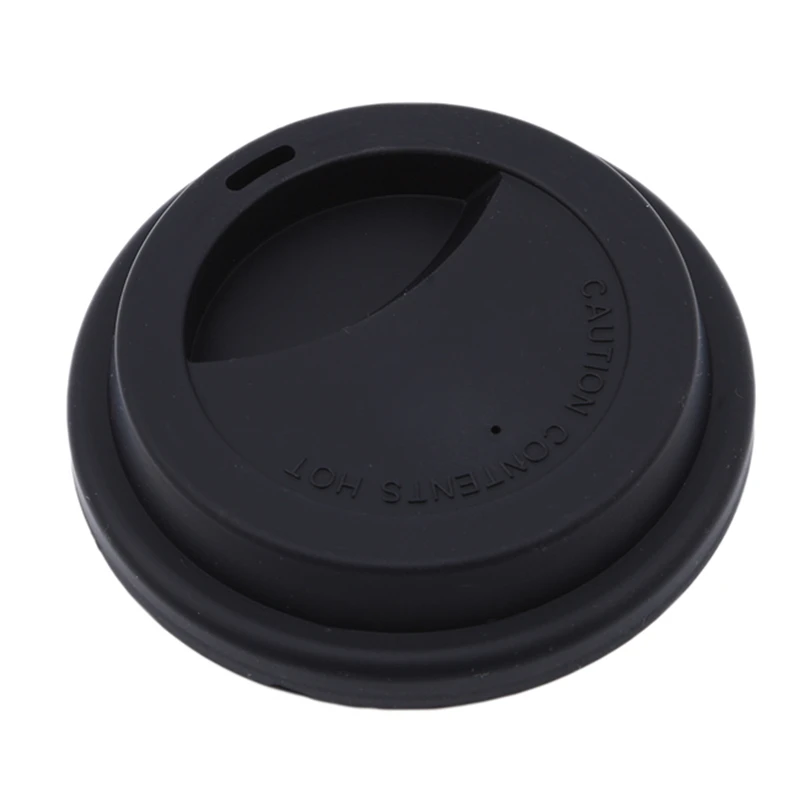 Silicone Cup Lid Cover Heat Resistant Anti-Dust -...
