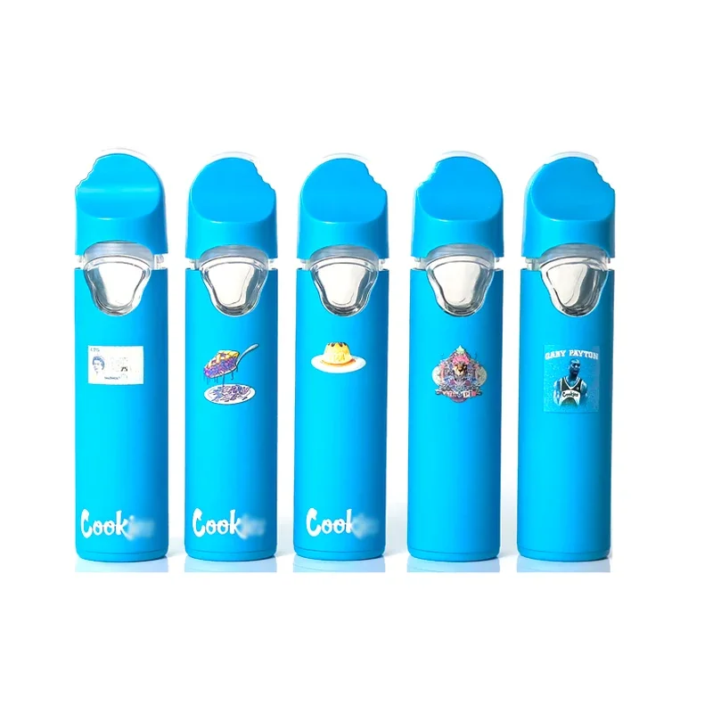 

10-30 piece Cookie Dual Chamber Vape Pen Kit 300mah Rechargable Battery Dual 1.4ohm Pod Empty Cartridge Electronic Cigarettes