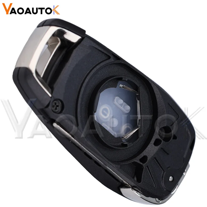 Enhanced Flip Car Key with Auto Remote Fob and 4A Chip