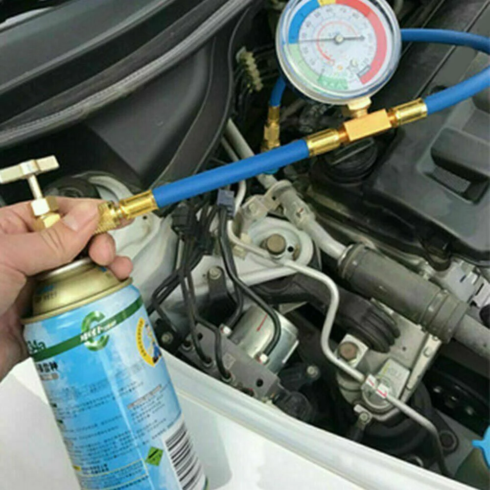 

New Practical Useful High Quality R134A Air Conditioning Hose Tool Hose Kit Parts Replaces Universal Accessory Gas