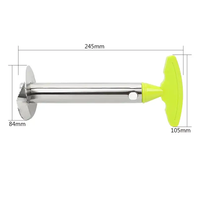 HILIFE Core Peel Slicer Fruit Vegetable Knife Stainless Steel Gadget Kitchen Accessories Pineapple Peeler Spiralizer Cutter 6