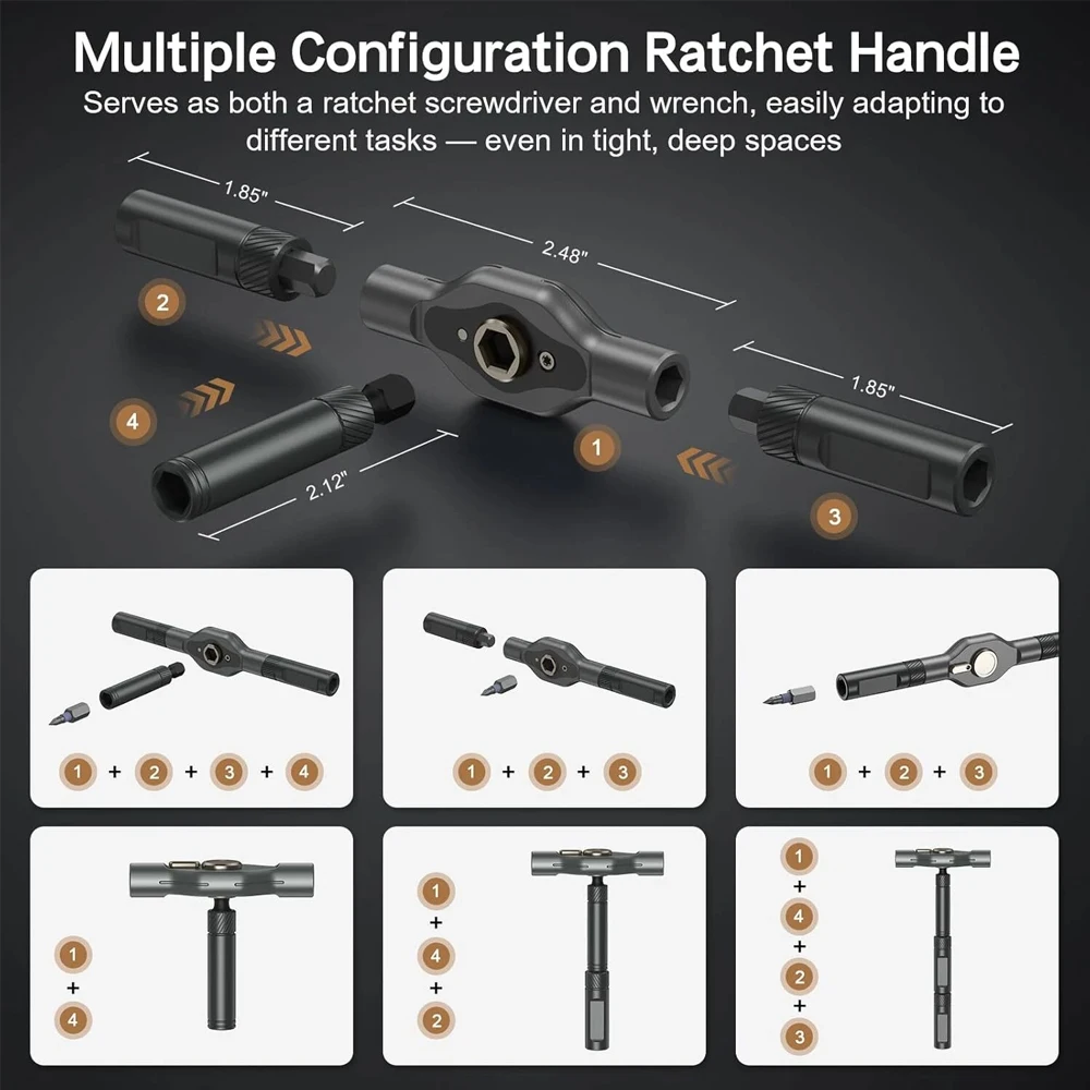 ratchet handle close up