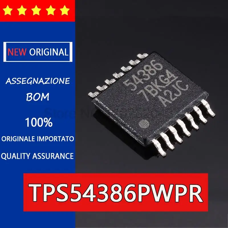 

Новый и оригинальный TPS54386PWPR TPS54386PWP TPS54386 HTSSOP14 понижающий преобразователь, стабилизатор переключающего напряжения, Инкапсуляция TSSOP14