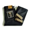 Saaucezhan EX315XX-L3 Men Jeans Color Cotton and Linen  Selvedge Sanforized Raw Denim Jeans for Men Men taper Fit Button 16.5Oz 1