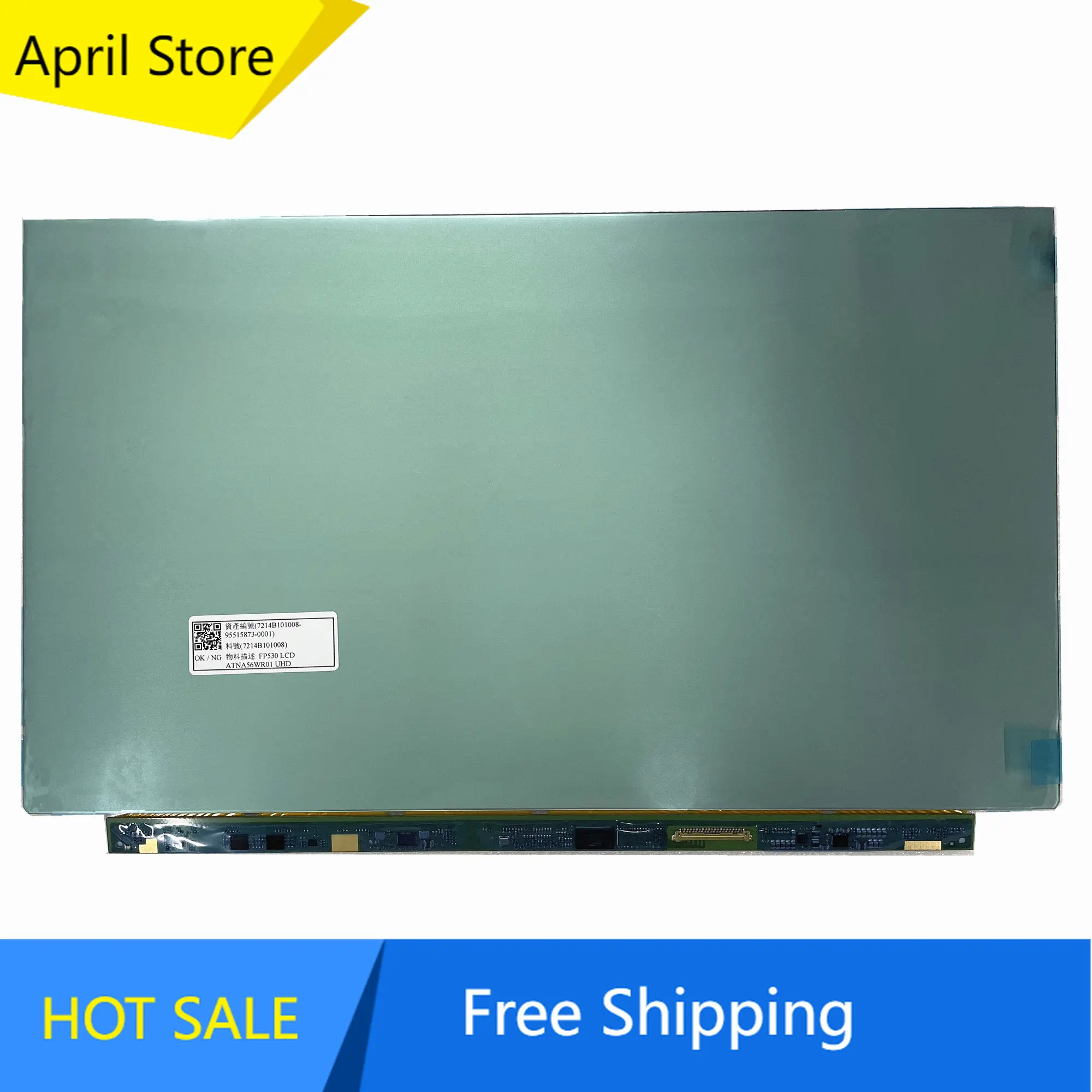 

ATNA56WR01 15,6 ''UHD ноутбук с OLED-экраном, панель дисплея 3840*2160 EDP, 40 контактов, без касания