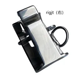 Stainless Steel Quick Hitch Harness Buckles for Horse Carriage Equestrian Supplies (Right)