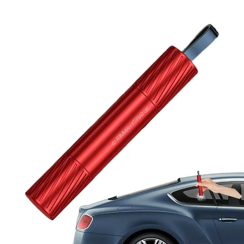 

Car Window Breaker Safe Hammer Tool For Car Window Reusable Car Window Punch Breaking And Seatbelt Cutter Portable Glass Breaker