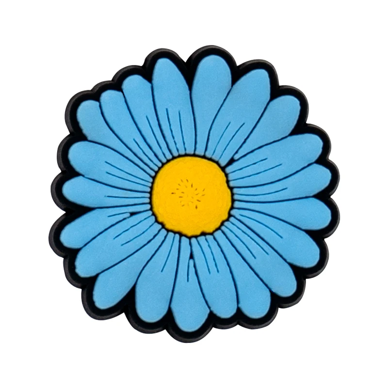 thumbnail image 1 of 1 pieza de adornos para zapatos de vacas, salamandras, delfines, elefantes, alfileres, zuecos, vaqueros, árboles de flores, sandalias de jardín para mujeres y niñas, 1 of 5