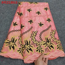 

Big Promotion African Nigerian Net cloth Ankara Beautiful ​Swiss Lace Fabric Textiles For Party Dress XYCZ13013
