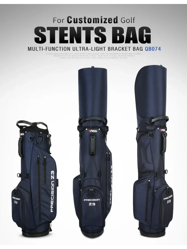 Portable Golf Stand Bag QB074 Waterproof Golf Club Set Bag Lightweight Men Women Golfing Outdoor Sport Cover Bags 24/6pc golf stand bag