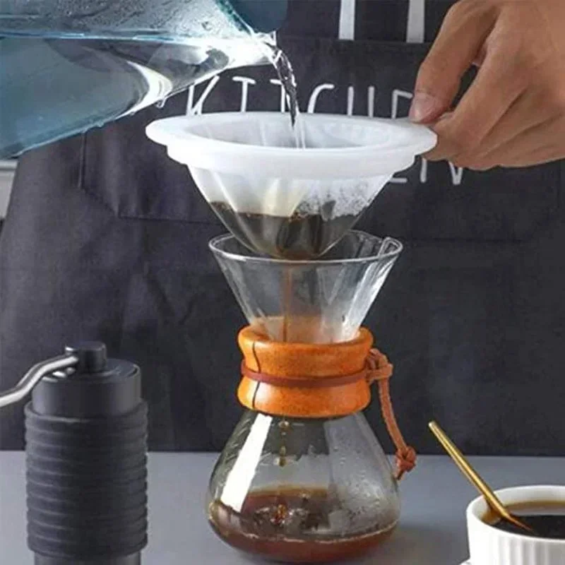 Passoire à Thé DONJIM - Filtre Fin 400 Mailles En Nylon Avec Trou De Suspension - Idéale Pour Thé, Café, Lait De Soja