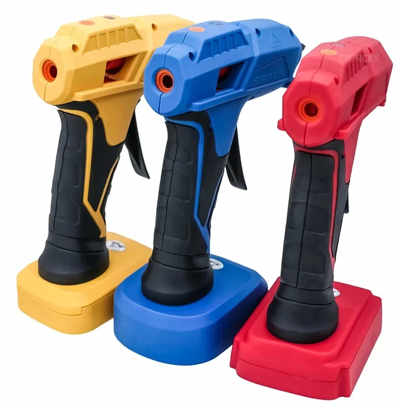 Electric Hot Melt Glue Gun for Makita/Dewalt/Milwaukee 18V Battery Cordless Hot Melt Glue Gun With Sticks DIY Repair Tool