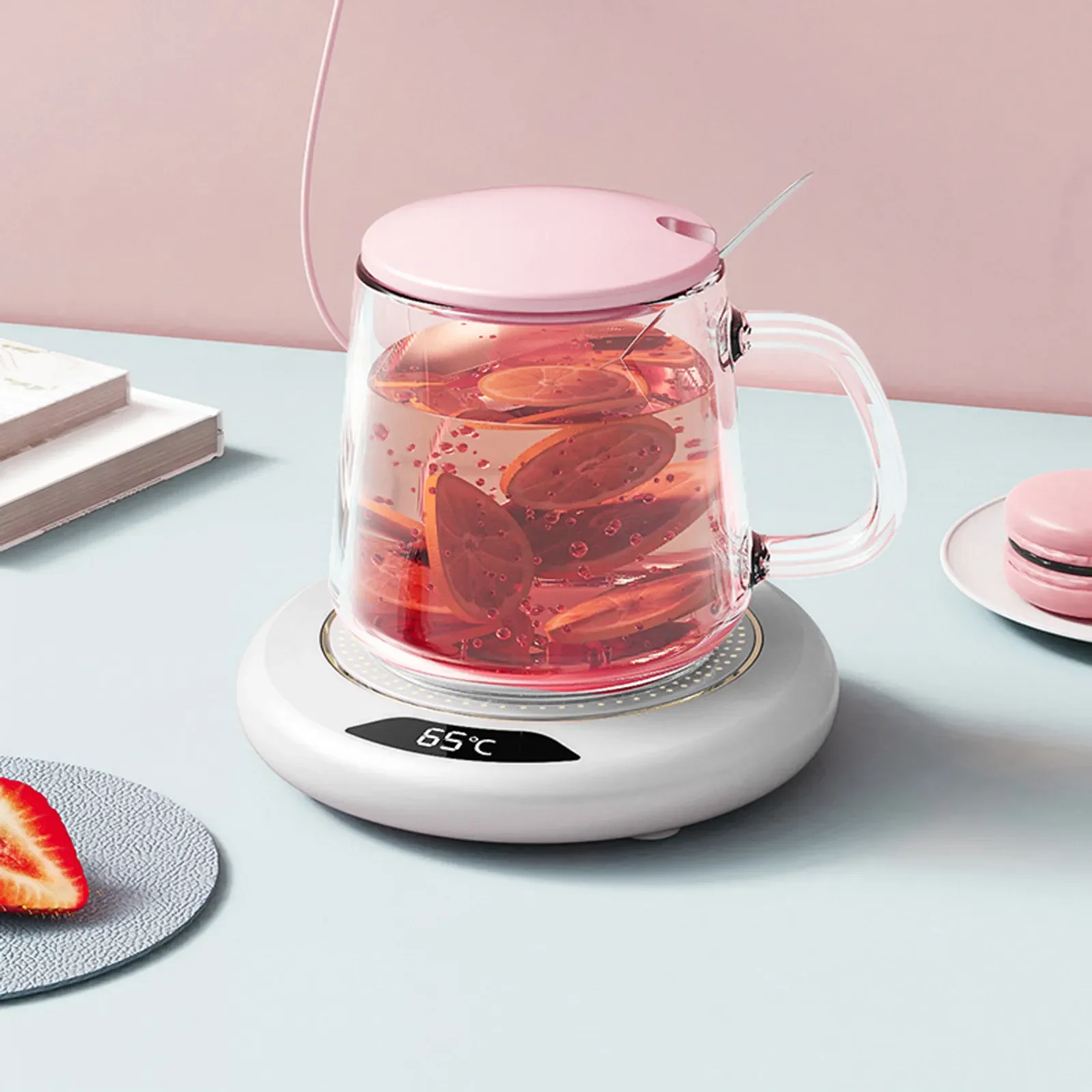 PortabilityUSBCupWarmerWinterMilkCoffeeThermostaticHeatingPad