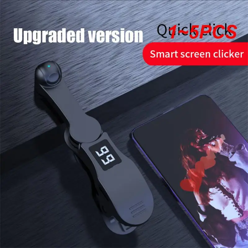 

Регулируемое устройство автоматического кликера, USB-устройство, физическая имитация, зажим-экран для планшета, видео, прямой трансляции, вознаграждение, 1 ~ 5 шт.