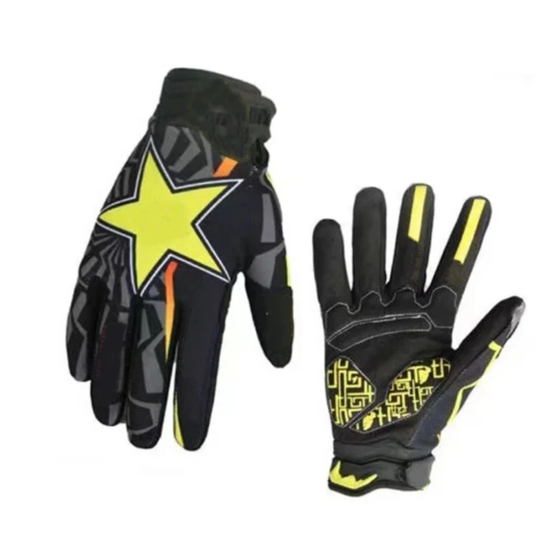 ATTONO Guanti Da Ciclismo E BMX Con Imbottitura In Gel, Chiusura Velcro, Taglie M/L/XL - 3