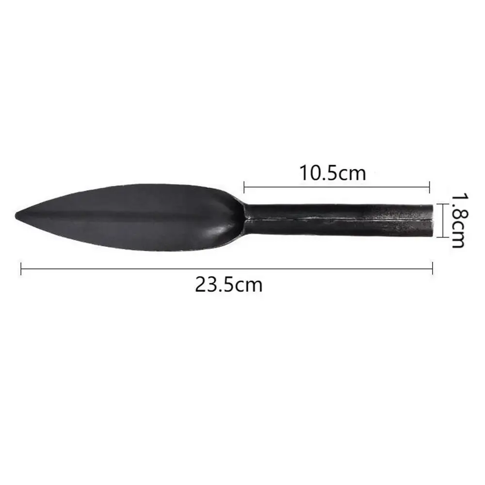 야외 파기 삽, 가정용 버드나무 잎 삽, 느슨한 토양 도구, 탄소강 잎 삽, 1 개, 2 개, 3 개