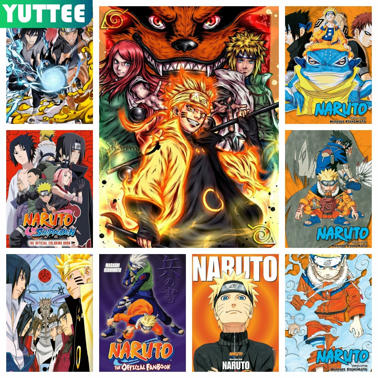 5D DIY Diamond Painting Japan Anime Naruto Full Drill For Kids And Adults  Gift